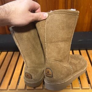 BearPaw Classic Brown Suede Boots